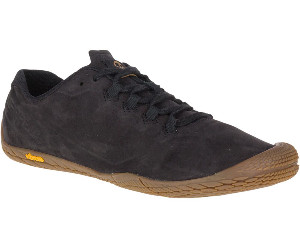 Merrell Sneakers Black - Vapor Glove 3 Luna Leather - Womens 61LYHFZTR